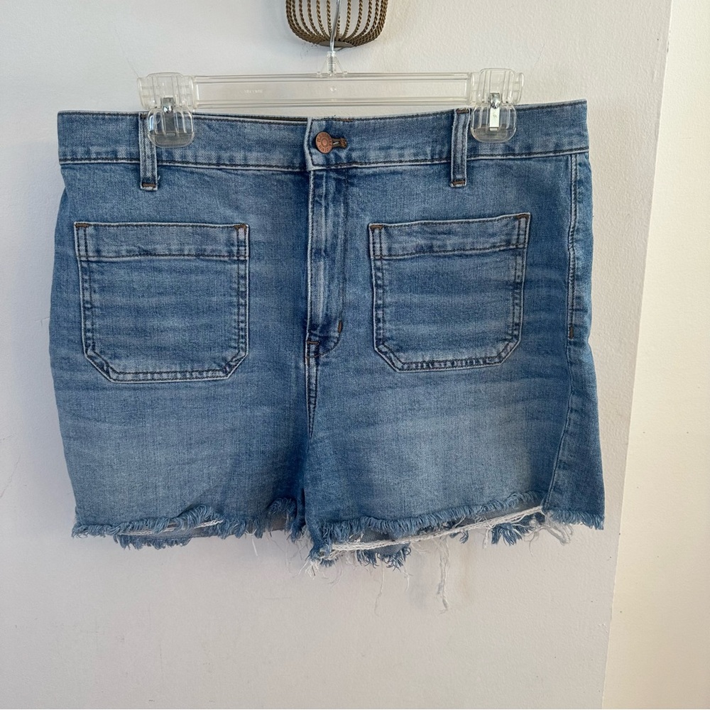 Madewell High Rise Denim Shorts, Size 31, Women's